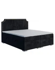 Dwuosobowe łóżko boxspring 140x200 Lenox - 40 kolorów