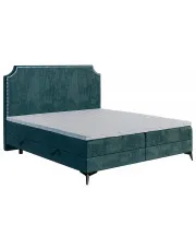 Kontynentalne łóżko boxspring 160x200 Selene - 32 kolory w sklepie Edinos.pl