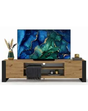Szafka na TV dąb artisan - Lyra 4X w sklepie Edinos.pl