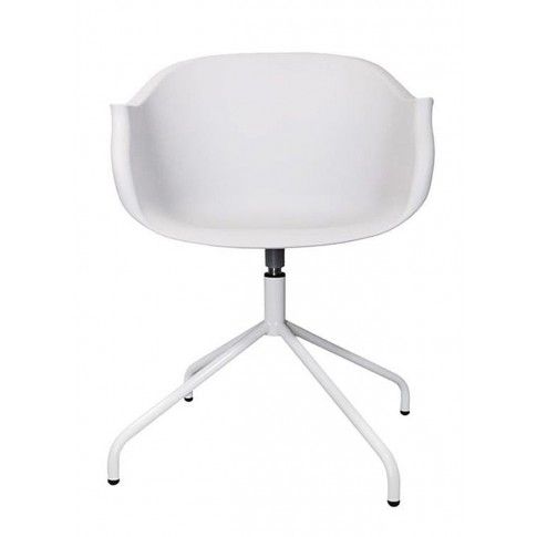 Zdjęcie produktu Krzesło obrotowe Dubby - białe.