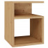 szafka nocna 2 półki nowoczesna minimalistyczna artisan prazi