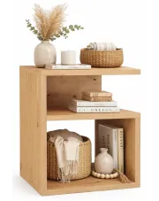 Szafka nocna do sypialni dąb artisan - Bax w sklepie Edinos.pl