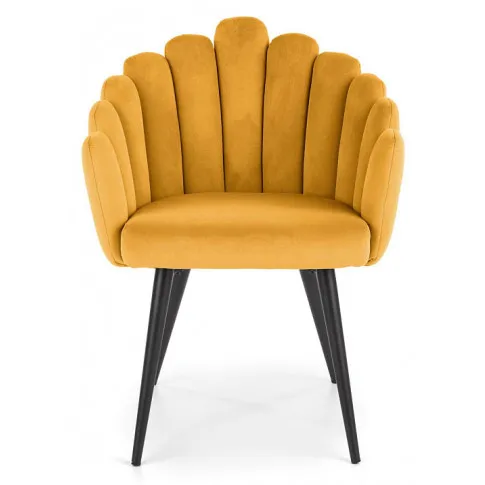 Nowoczesne krzesło muszelkowe do salonu Zusi