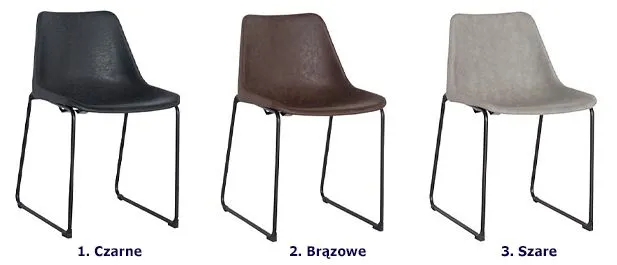 Vintage krzesło Novo - metalowe