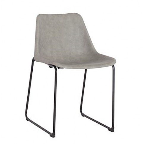 Zdjęcie produktu Krzesło vintage Melbro - szare.