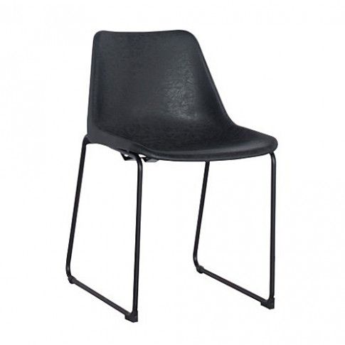Zdjęcie produktu Krzesło vintage Melbro - czarne.