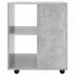 Kontener biurkowy w kolorze szarego betonu - Ivrea 10X