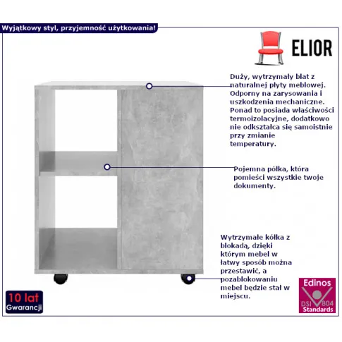 Kontener do biurka Ivrea 10X