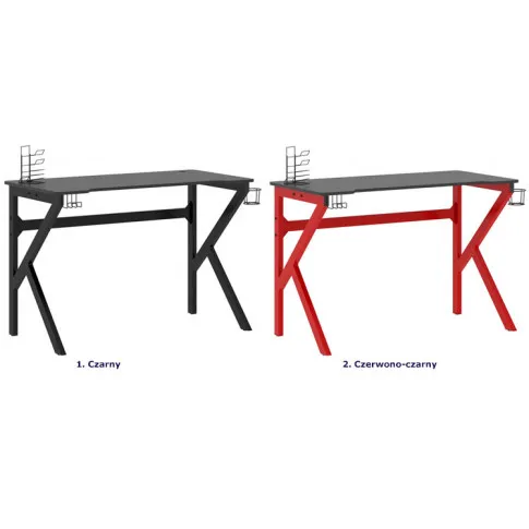 Kolorystyka biurek Higo