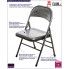Fotografia Loftowe krzesło Ledox 2X- srebrne z kategorii Strona główna