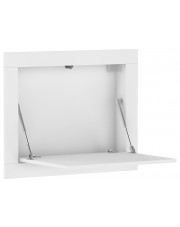 Białe składane biurko ścienne - Taner w sklepie Edinos.pl