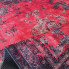 Czerwony dywan w stylu vintage Fibio