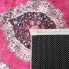 Różowy prostokątny dywan Madix