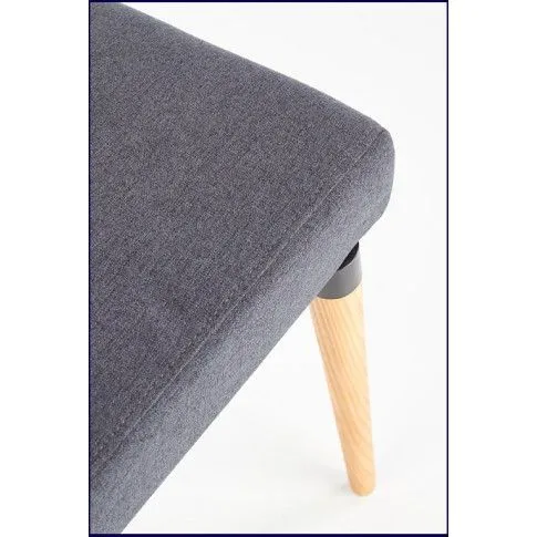 Zdjęcie szare krzesło drewniane kuchenne Stefan | Edinos.pl