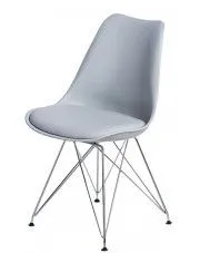 Krzesło Nikel - szare