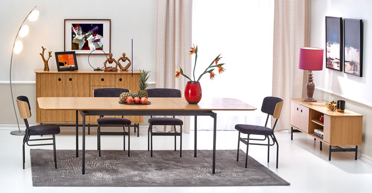 Kolekcja mebli w stylu vintage Vistor