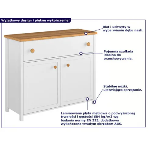 Klasyczna komoda Story SO 05
