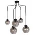 Lampa z pięcioma zwisającymi kloszami - S826-Galatea