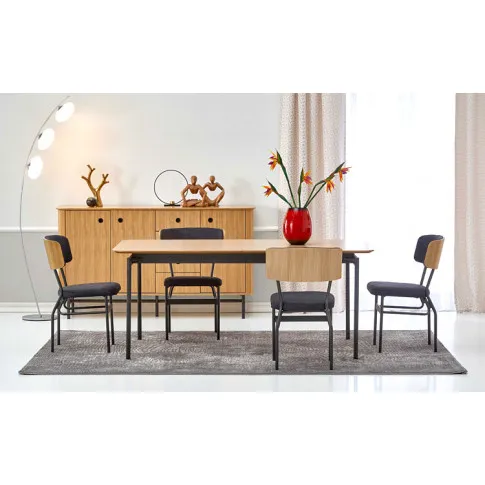 Wizualizacja wnętrza z kolekcją mebli Vistor