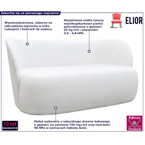 3-osobowa sofa do salonu Sharis 4X