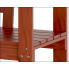 Detale wykończeniowe sosnowej ławki kasztan Armina