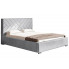 Tapicerowane łóżko z metalowym stelażem 140x200 Dorino 4X