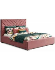 Łóżko tapicerowane 160x200 Witor 4X - 36 kolorów w sklepie Edinos.pl