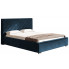 Łóżko tapicerowane z drewnianym stelażem 180x200 Dorino 3X