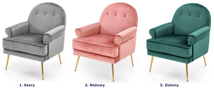 Rrelaksacyjny fotel do czytania Nala
