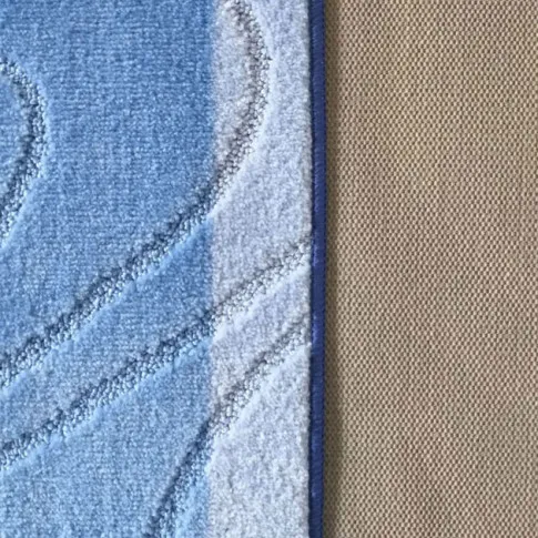 Niebieski nowoczesny dywanik Vices