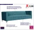 Welurowa sofa do salonu Klera 4X