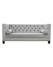 Pikowana sofa 2-osobowa glamour Nala 3X - 16 kolorów