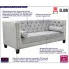 Sofa do salonu pikowana Nala 3X