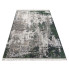 Zielony prostokątny dywan we wzory Lonrix