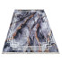Ciemnoszary prostokątny dywan z motywem marmuru - Rubenso
