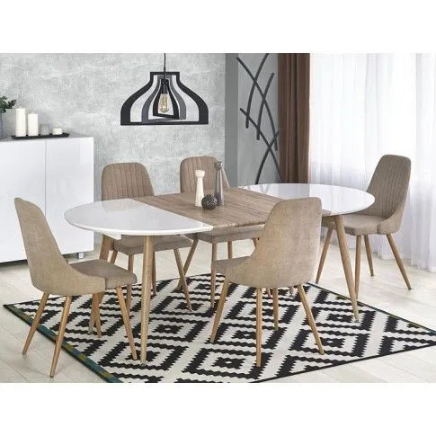 Zdjęcie popielate krzesło do jadalni, salonu Bueno | Edinos.pl