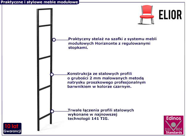 Stelaż pod modułowe meble Afilia 16X