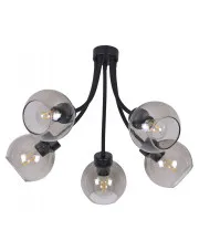 Loftowa lampa wisząca z wyginanymi ramionami - S842-Kago w sklepie Edinos.pl