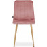 4x welurowe krzeslo kuchenne nowoczesne fernando 3x