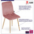 infografika welurowe krzesło tapicerowane fernando 3x