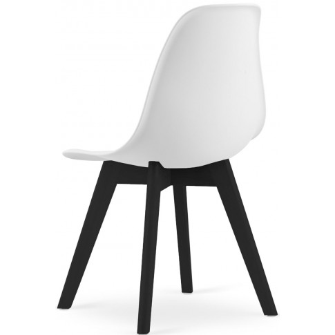 komplet białych nowoczesnych krzeseł lajos 3x
