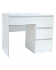 Białe minimalistyczne biurko - Bako 3X w sklepie Edinos.pl