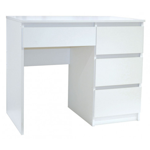 Białe minimalistyczne biurko Bako 3X