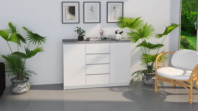 Komoda do salonu, sypialni Diegi 2X