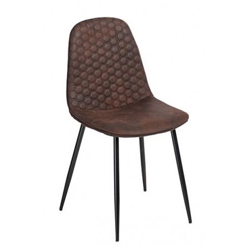 Zdjęcie produktu Krzesło Tulio - brązowe.
