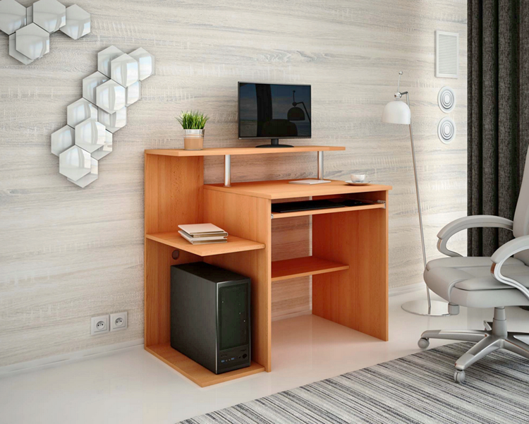 Minimalistyczne biurko Odeon buk