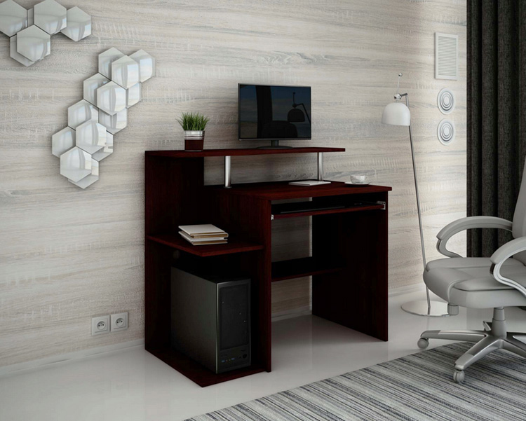 Minimalistyczne biurko Odeon wenge