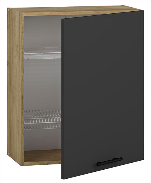 Szafka górna z ociekaczem Vokres 27X, biały połysk.