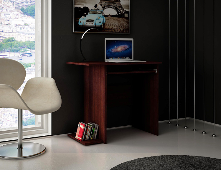 Minimalistyczne biurko Onusa wenge