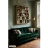Nowoczesny regał dąb sonoma wiszący lub stojący Anika w salonie vintage